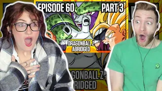 IT'S OVER!! Reacting to "DragonBall Z Abridged Episode 60 Part 3" with Kirby!