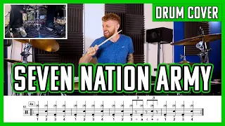 Seven Nation Army - Drum Cover + Notation