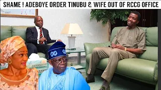 TINUBU'S WIFE DEMAND RETURN AS G.O SLAM RCCG DOOR ON JAGABAN FACE