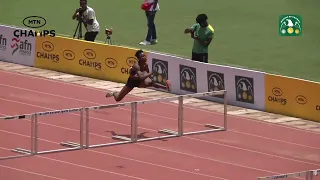 100m Senior Women Hurdles Final at New Jos Stadium, Jos