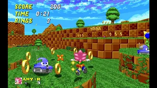 Sonic Robo Blast 2 - Greenflower Zone, Act 1 As Amy