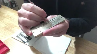 Adjusting Seydel Diatonic Harmonica Reeds