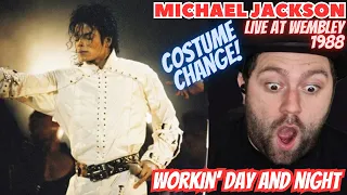 Workin' Day And Night - Michael Jackson | LIVE AT WEMBLEY REACTION