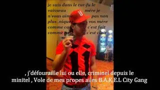 Booba - Bakel City Gang  [paroles]