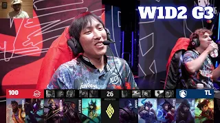 100 vs TL (ESS Reacts) | Week 1 Day 2 S13 LCS Summer 2023 | 100 Thieves vs Team Liquid W1D2 Full