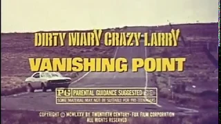 Double Bill: "Dirty Mary, Crazy Larry" and "Vanishing Point" TV Spot Trailer