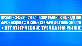 Прямой эфир #21. Чего ждать от рынка далее? Следует ли фиксировать позиции и выходить в кеш? Или нет