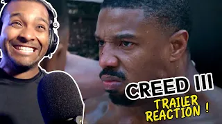 CREED 3 TRAILER REACTION!! Michael B. Jordan | Creed III Official