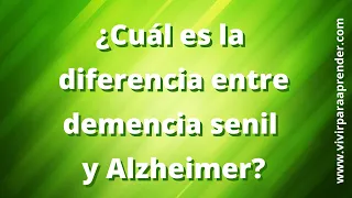 Diferencias entre demencias