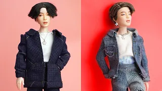 Stunning Makeover Transformation of Barbie Doll ~ BTS, Ji-min, Jungkook, Michel Jackson