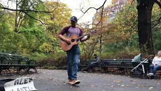 The Beatles, Yesterday (cover by Alex Martin) - busking in the streets of New York, USA 🇺🇸