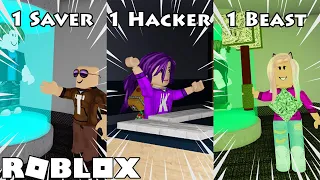 1 SAVER, 1 HACKER, 1 BEAST CHALLENGE! / Roblox: Flee the Facility