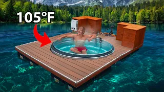 I Built a Floating Hot Tub