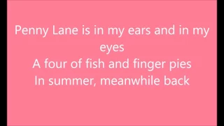 The Beatles   Penny Lane Lyrics- Penny lane, a rua mais famosa do planeta.