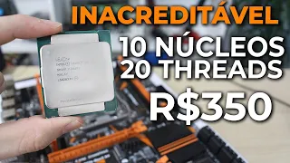 XEON E5 2650 V3 EM GAMES! RODOU JOGOS NUMA BOA! PRA QUE MAIS? OLHA ESSE DESEMPENHO!