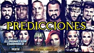 MIS PREDICCIONES WWE ELIMINATION CHAMBER 2024 | Mascarita Rayada