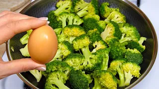 Do you have broccoli and eggs at home? 😋 Healthy, delicious and easy recipe! cook ASMR!