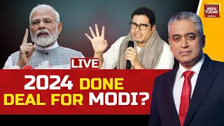 Prashant Kishor With Rajdeep Sardesai LIVE On Lok Sabha Elections 2024 , PM Modi & I.N.D.I.Alliance