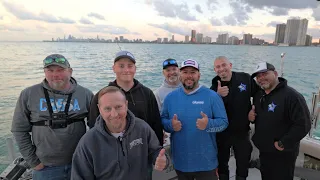 Downtown Chicago Salmon Fishing ft @BigLakeLittleBoat @tangledtacklefishing @thinbluelinefishingllc