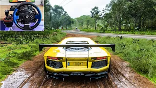 1500HP Lamborghini Aventador LP700-4 - Forza Horizon 5 | Thrustmaster Gameplay (T150 & TH8S)