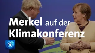 Rede von Kanzlerin Merkel auf der Klimakonferenz in Glasgow