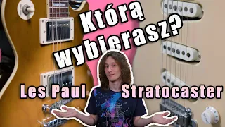 Stratocaster vs Les Paul - porównanie gitar