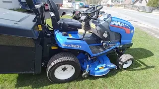 USED - Iseki SXG323 + Diesel Ride-on Lawn Tractor