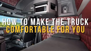 How to Make the Truck Cab More Comfortable For You