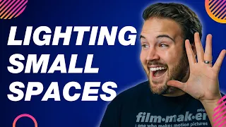 5 EASY YouTube Lighting Tips for SMALL Spaces