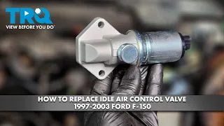 How to Replace Idle Air Control Valve 1997-2003 Ford F-150