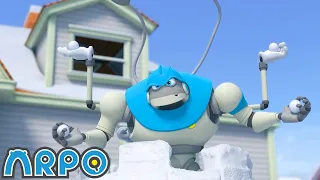 ☃️ Daniel's SNOWBALL fight!! ☃️ | ARPO | Kids TV Shows | Cartoons For Kids | Fun Anime