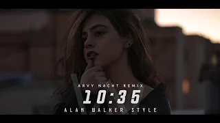 Alan Walker Style - 10:35 (Lyrics Video) | Arvy Remix