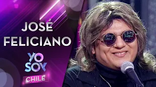 Sebastián Landa interpretó un medley de los éxitos de José Feliciano en Yo Soy Chile 3