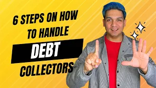 6 steps on How to handle Debt Collectors #debtcollection #credit #credittips #mannyblue