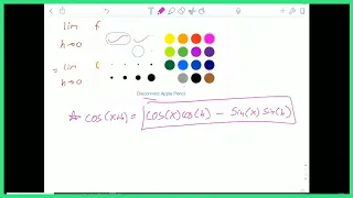 Proof of Trig Derivatives