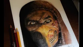 Drawing Hopsin As Scorpion