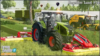 Finishing Hay & Silage Bales Contracts. Prepping New Fields For Sowing🔹#AngeliterLand Ep.16🔹#FS22