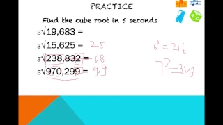 How To Calculate Cube Roots In Your Head [English]