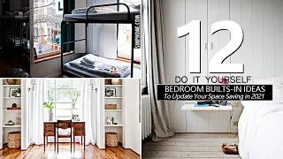 12 Do It Yourself Bedroom Built-In Ideas