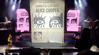 Alice Cooper - Opening Song  - Lock Me Up - Louisville Palace - 5/10/23