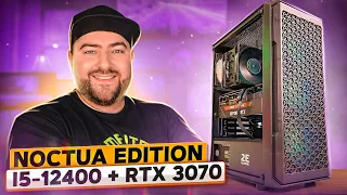 Игровой компьютер i5 12400 + RTX 3070 Noctua Edition 👽 Живая сборка пк под 2к гейминг на 2022 год