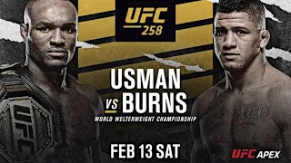 UFC 258 КАМАРУ УСМАН - ГИЛБЕРТ БЕРНС|KAMARU USMAN - GILBERT BURNS #Shorts