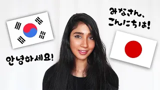 Speaking Japanese and Korean to strangers 한국어 자막