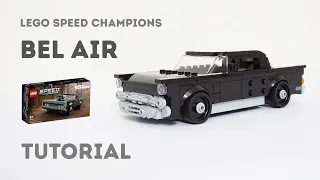 Tutorial - Chevrolet Bel Air Lego Speed Champions 76912 Charger Alternate Build Instructions