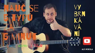 SESTŘIH 1. Dílu - Vybrnkávání na kytaru (easy tutorial)