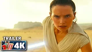 STAR WARS 9 - 4K Upscaled  Official Trailer (2019) The Rise Of Skywalker Movie