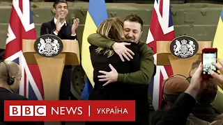 Зеленський обійняв журналістку ВВС Україна