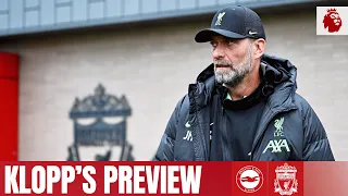 PREVIEW: Jürgen Klopp previews the Premier League game at the AMEX | Brighton vs Liverpool