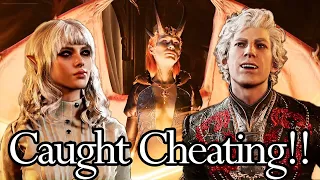 Ascended Astarion Catches Dark Urge Cheating with Mizora | All Options | Baldur's Gate 3