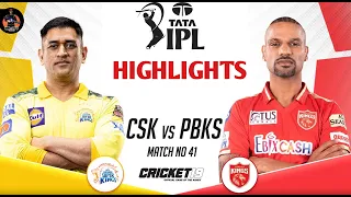 CSK vs PBKS Match 41 IPL 2023 Match Highlights | csk vs pbks ipl highlights | ipl highlights today